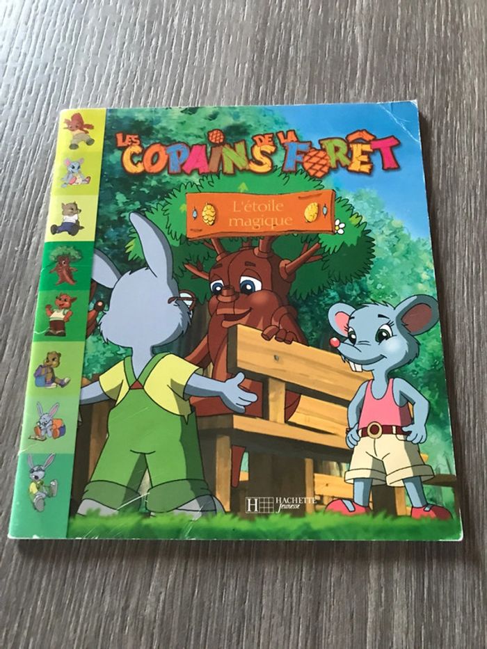 Livre les copains de la forêt