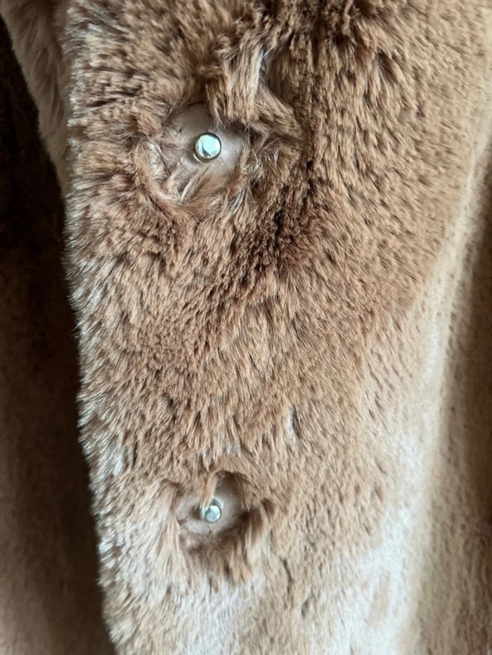 Manteau marron neuf XS - photo numéro 4