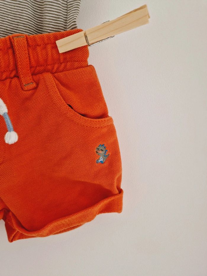 Ensemble short body t-shirt Sergent Major 👶 - photo numéro 4