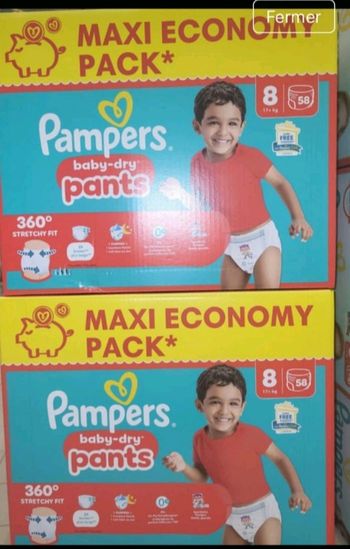 Couches pampers baby-dry pants T8