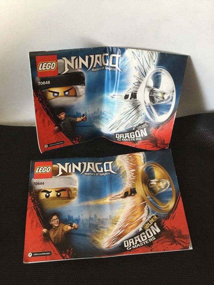 Lego ninjago lot 6 NOTICEs sets 70645 70636 70633 70648 70644 - photo numéro 2