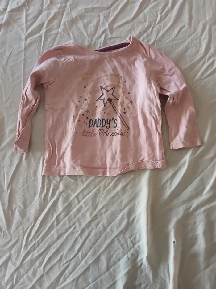 Tee-shirt manche longue 9-12 mois
