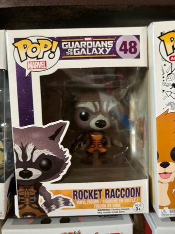 Funko Pop Guardians of the Galaxy : Rocket Raccoon #48