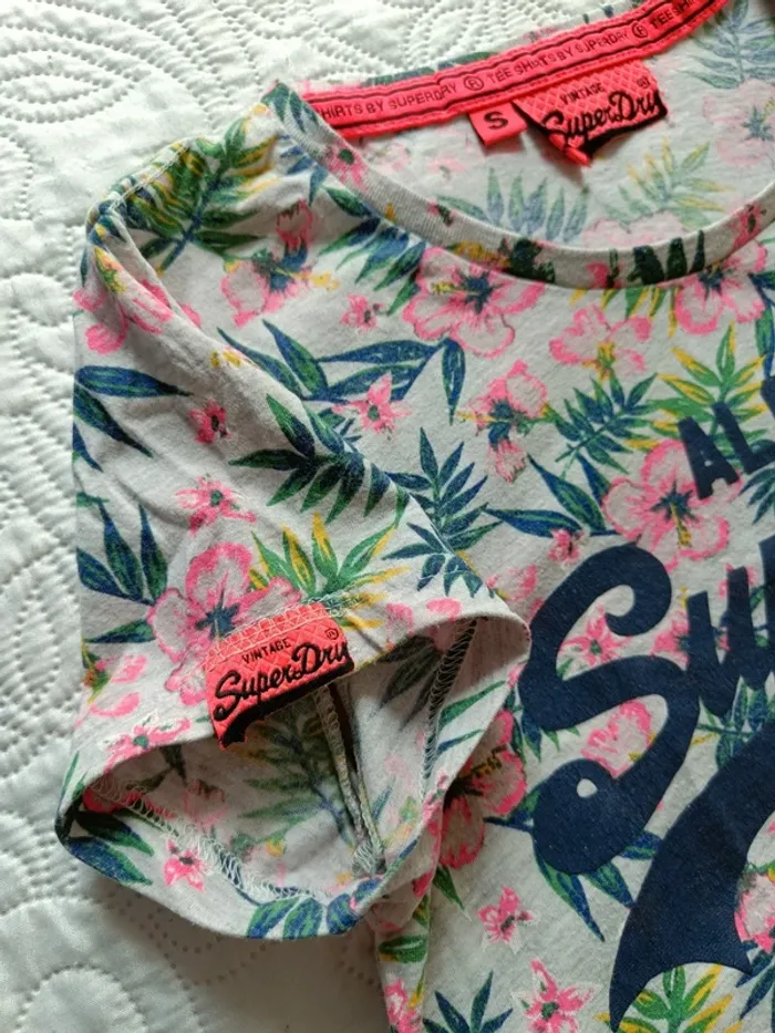 T-shirt Superdry été 🌺 T. S - photo numéro 4