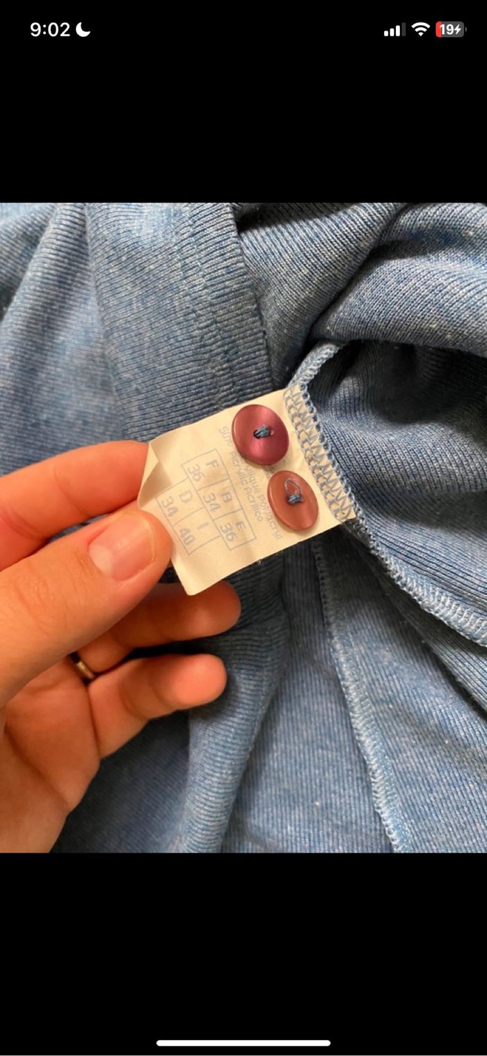Robe bleu pétrole Pimkie taille 36 - photo numéro 5