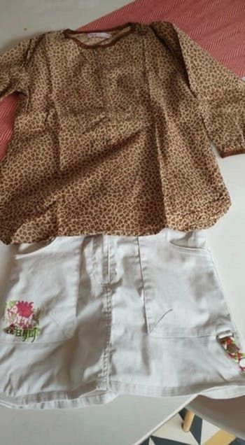 Jupe chemisier 7/8ans