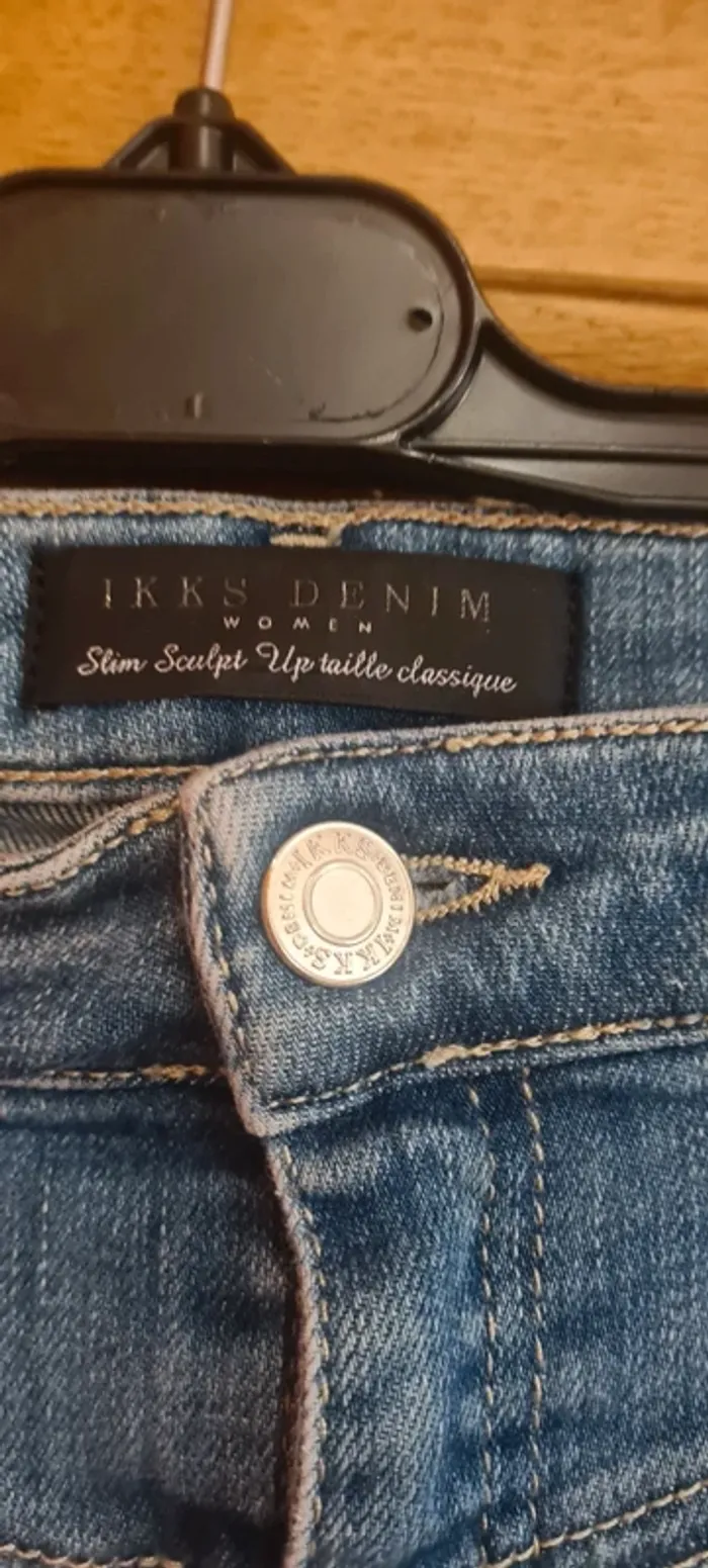Slim bleu IKKS - photo numéro 5