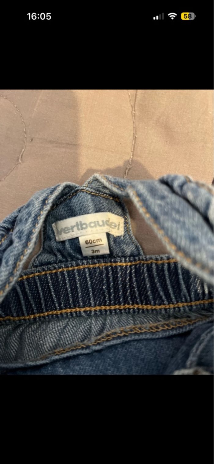 Ensemble vert baudet /tape à l’œil 3 mois - photo numéro 3