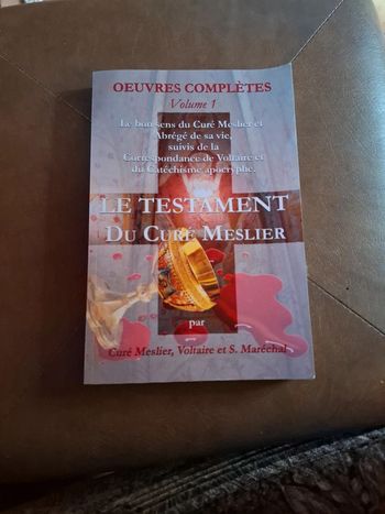 Le testament du curé meslier