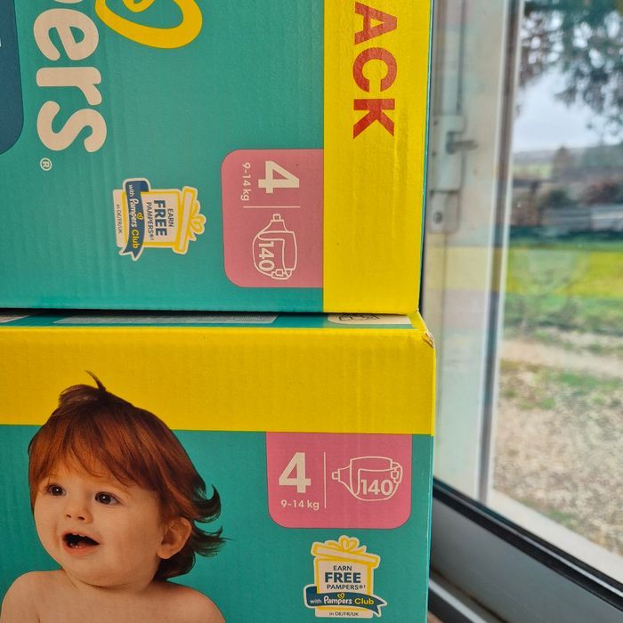 Couche taille 4 Pampers Baby Dry : 280 Couches - photo numéro 2