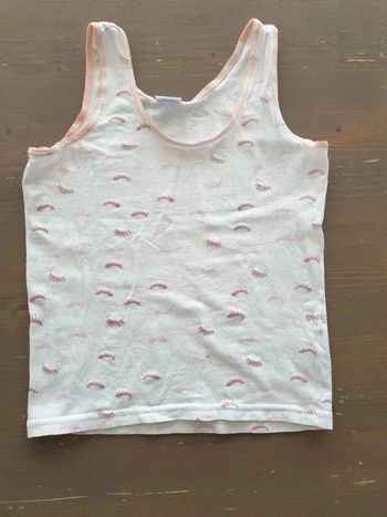 debardeur maillot de corps sans manches 7/8 ans  jacky & tommy