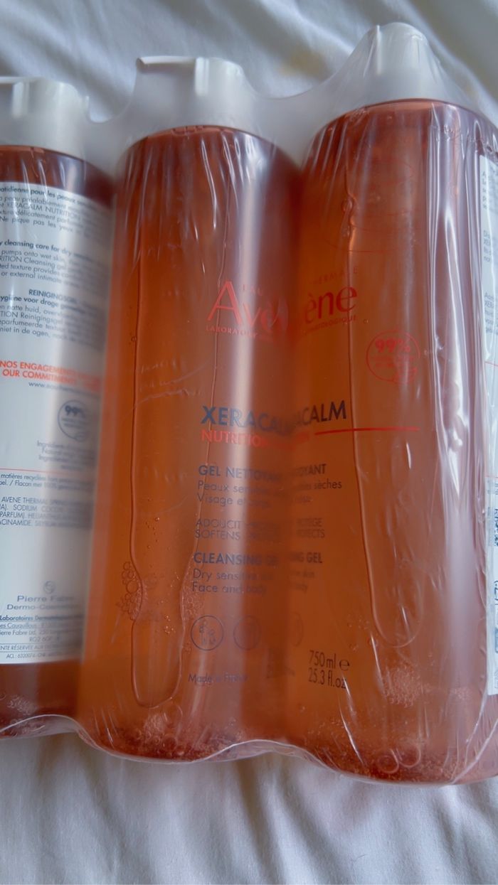 Gel nettoyant xeracalm avène - photo numéro 3