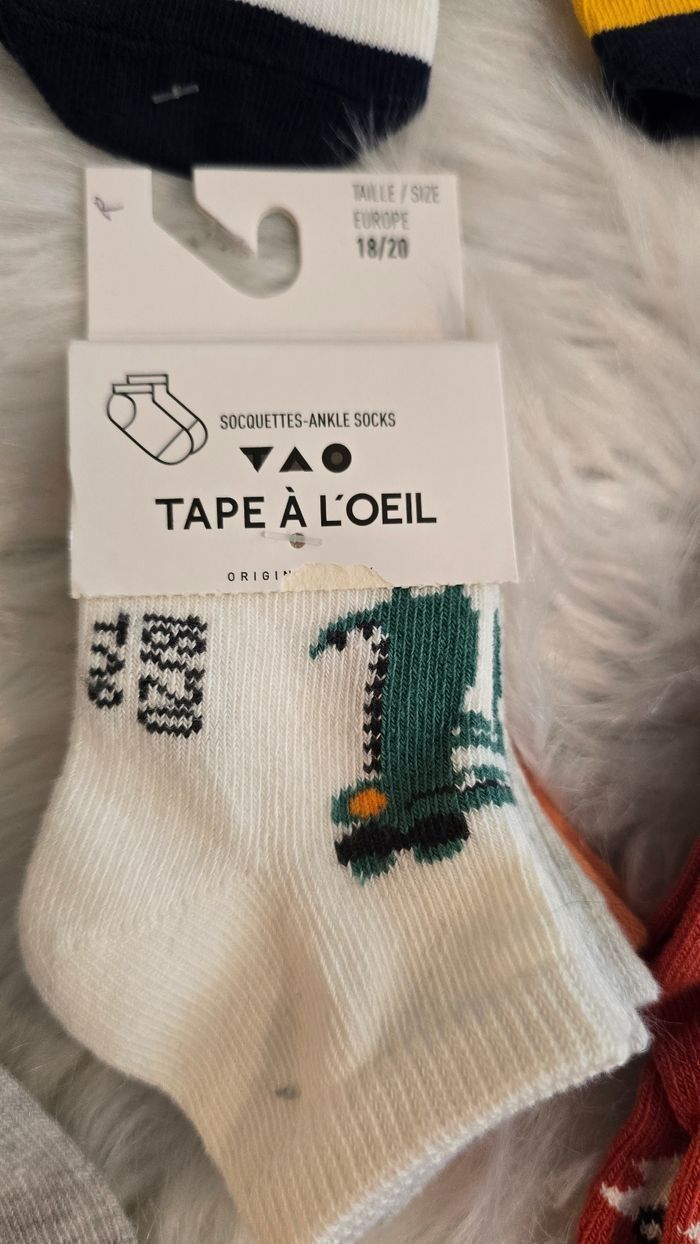 Neufs (non portés) 🏷🤩💙💙lot chaussettes et socquettes 15/18,18/20, 19/22, garçon 💙💙😍 - photo numéro 6
