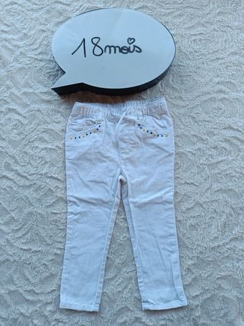 Pantalon en lin Fille 18 mois Orchestra