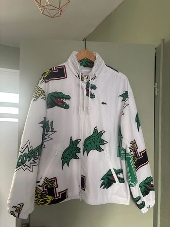 Blouson unisexe Lacoste Holiday déperlant