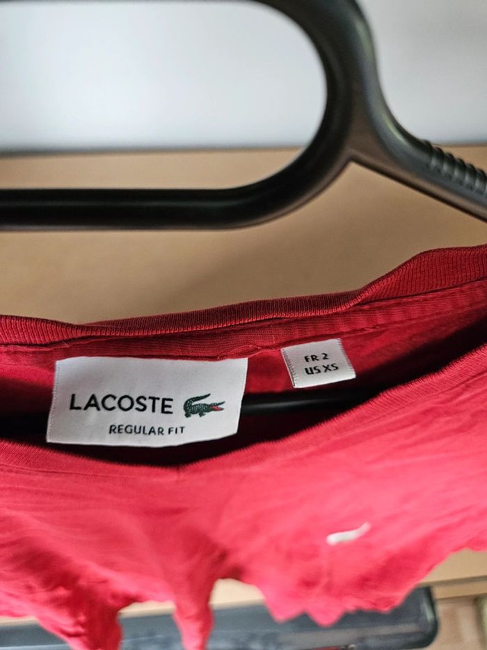 Tee shirt Lacoste - photo numéro 2