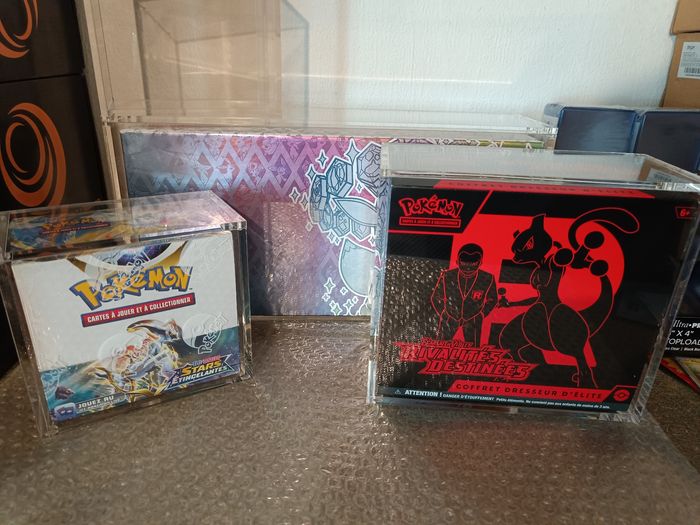 Protections acrylique pour display pokémon