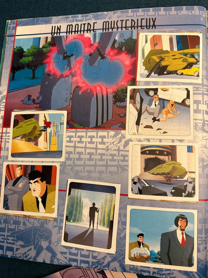 Album livre Panini complet stickers autocollants Superman super héros - photo numéro 13