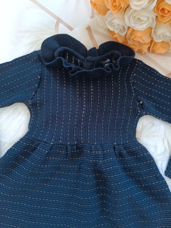 Robe fil doré bébé fille - photo numéro 2