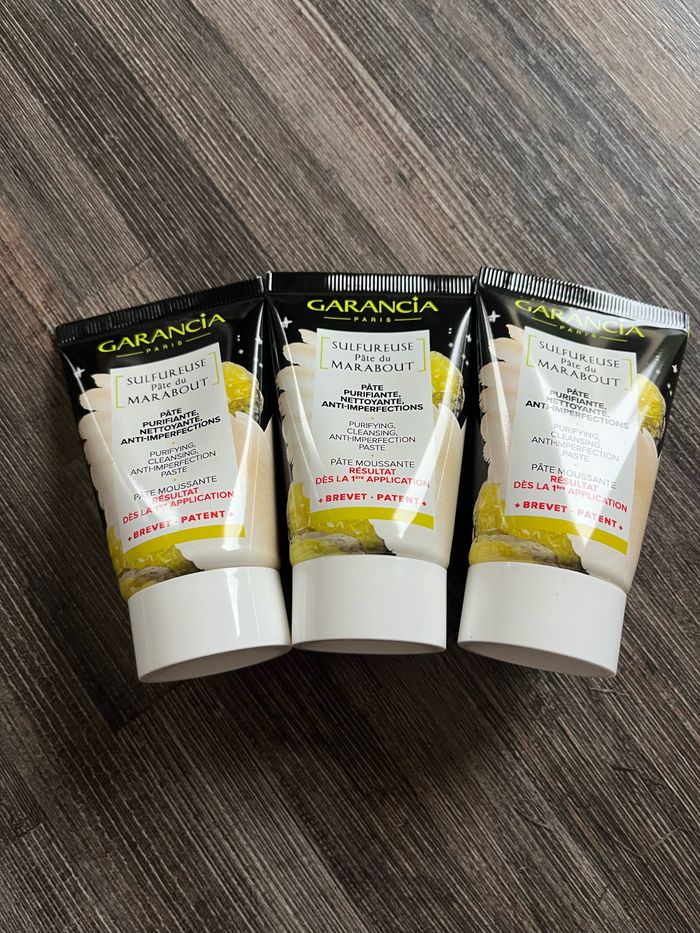 Lot de 3 Garancia pâte de marabout nettoyante 30gx3