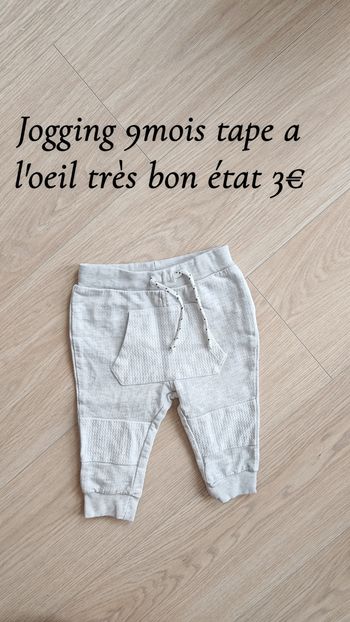 Jogging 9mois tape a l'oeil 