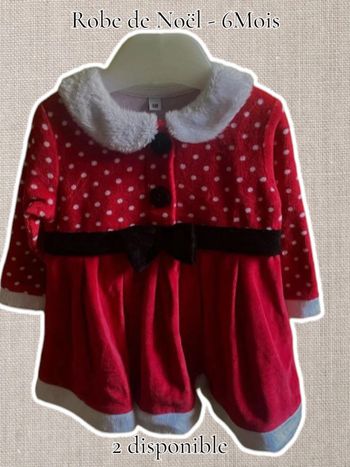 Robe de Noël 🎄 - 6 Mois