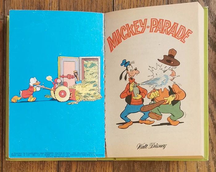 Lot anciens mickey parade début années 80 vintage - photo numéro 9