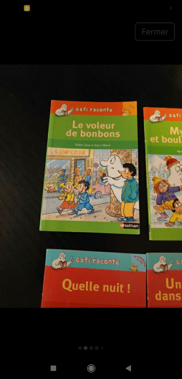 Lot de six Gafi raconte - photo numéro 6