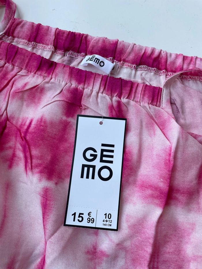 Robe rose légère en viscose 10 ans Gemo - photo numéro 3