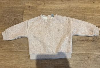 Sweat-shirt beige