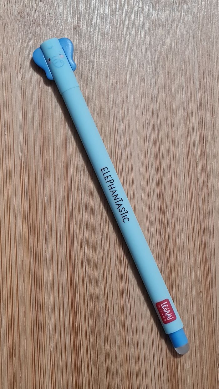 Legami Éléphant Savane 2024 🐘1 Stylo Effaçable Neuf - photo numéro 2