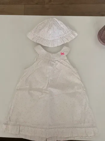 Robe + bob chapeau 18 mois