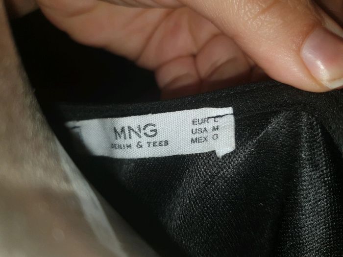 Robe t-shirt noir - photo numéro 3