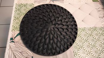 Tapis décor pétale guy Demarle
