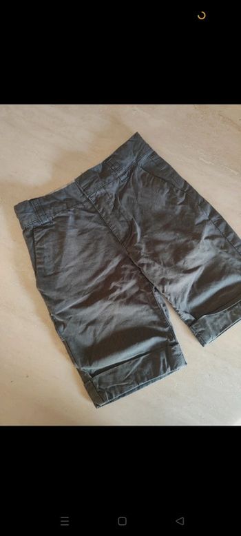 Short marron habillé pour occasions