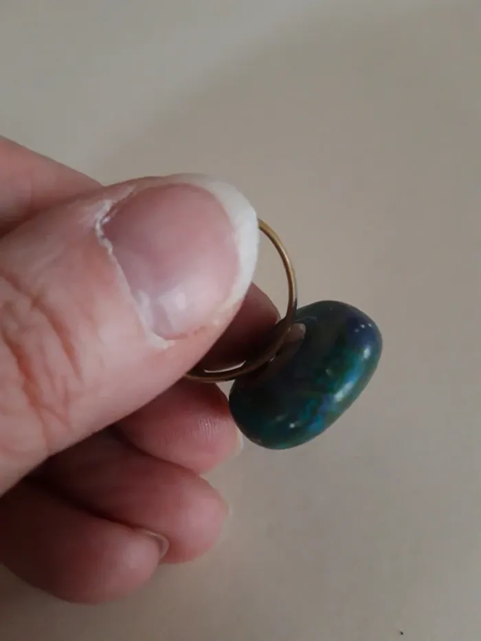 Bague fantaisie vintage ajustable - photo numéro 5