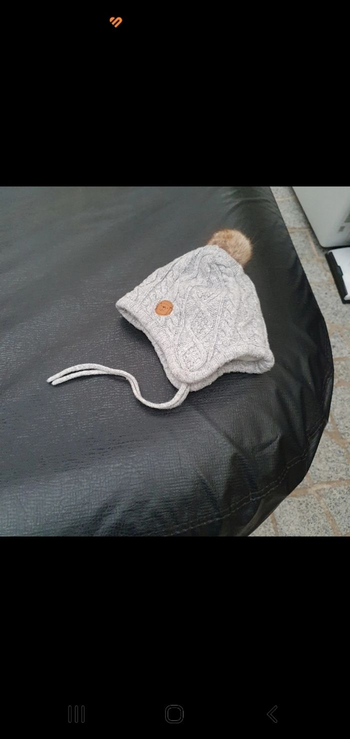 Bonnet et moufles 86 à 92cm