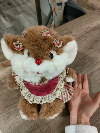 Magnifique peluche souris