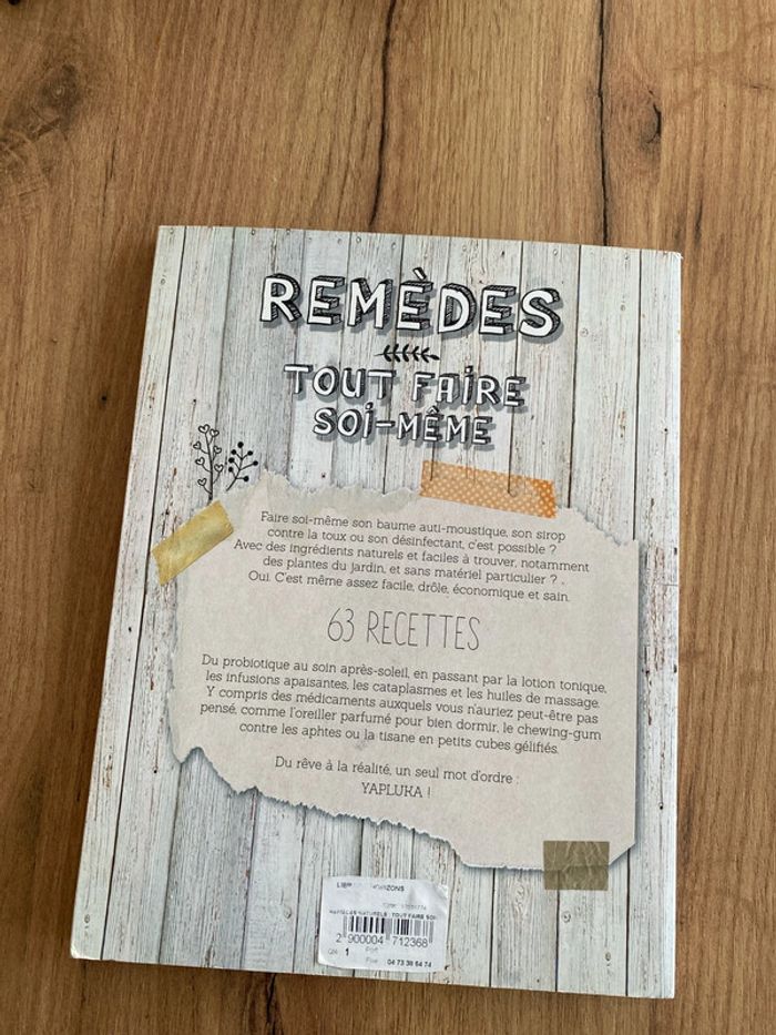 Livre -remèdes tout faire soi-même - cosmétique - photo numéro 3