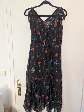 Robe fluide mousseline cache coeur the kooples