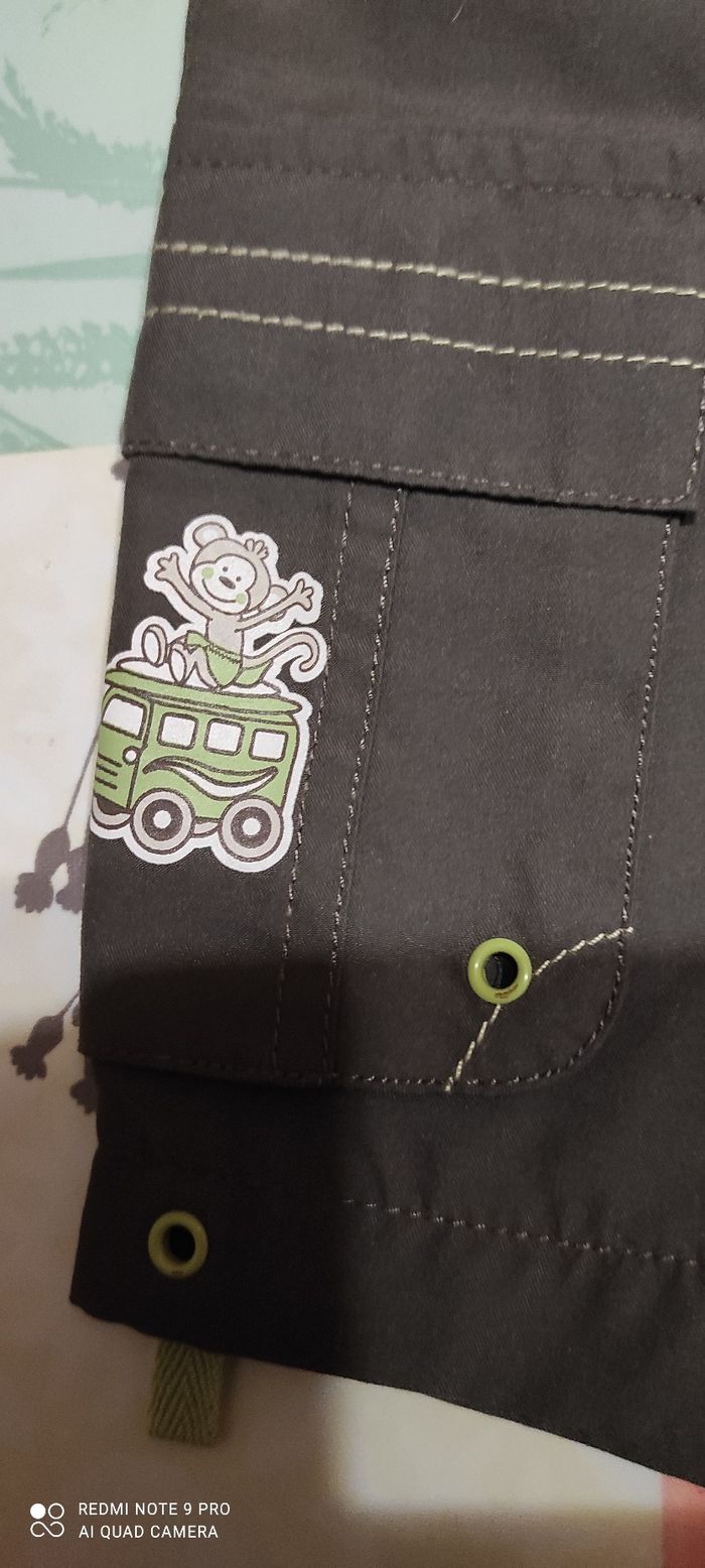 Ensemble pantacourt et polo plus 6 mois - photo numéro 8