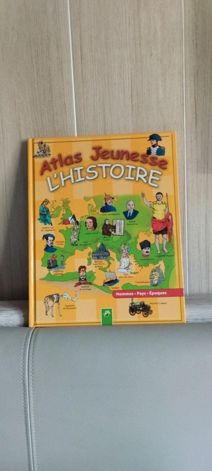 Atlas jeunesse l'histoire