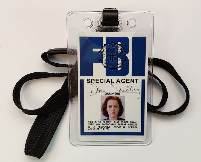 Badge X-files - Dana