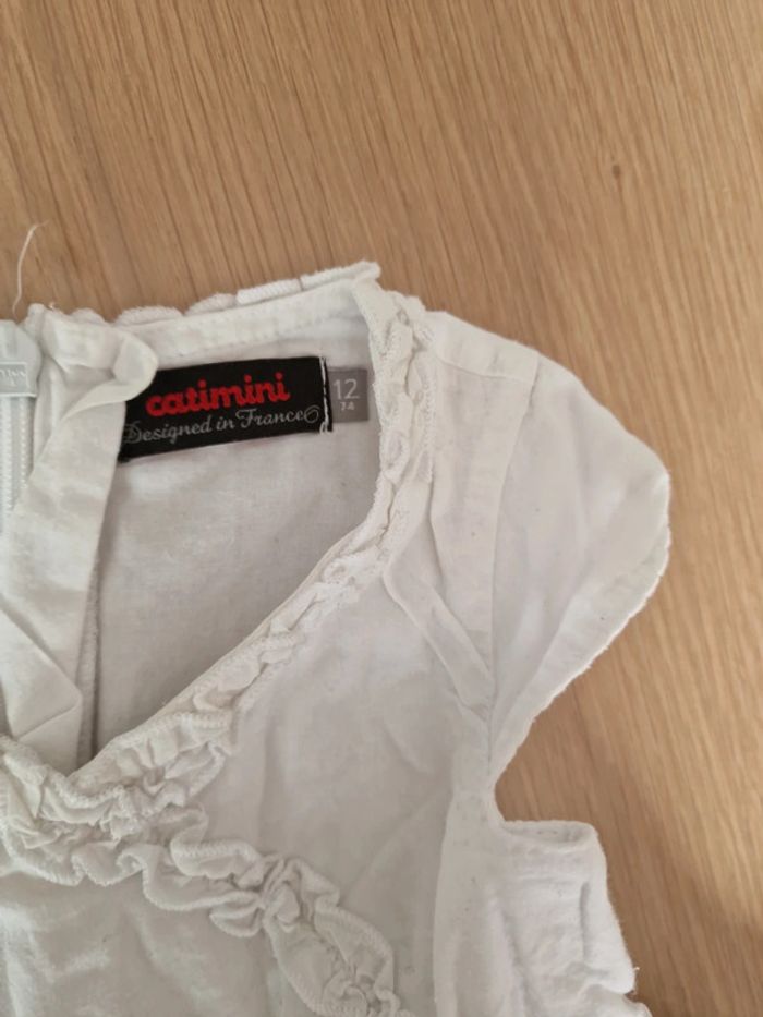 Robe blanche catimini - photo numéro 3