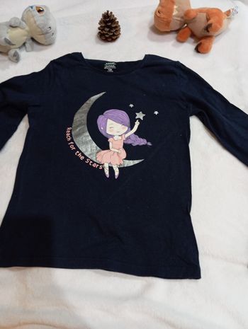 Tee-shirt manches longues lune