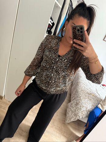 Chemisier Zara léopard