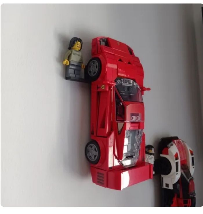 Support mural LEGO speed champions F1 ou speed championne - photo numéro 3