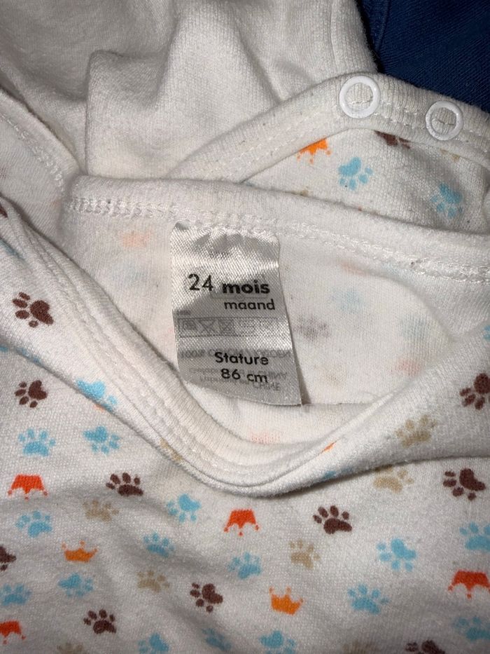 Lot bodies manches courtes 24 mois garçon - photo numéro 3