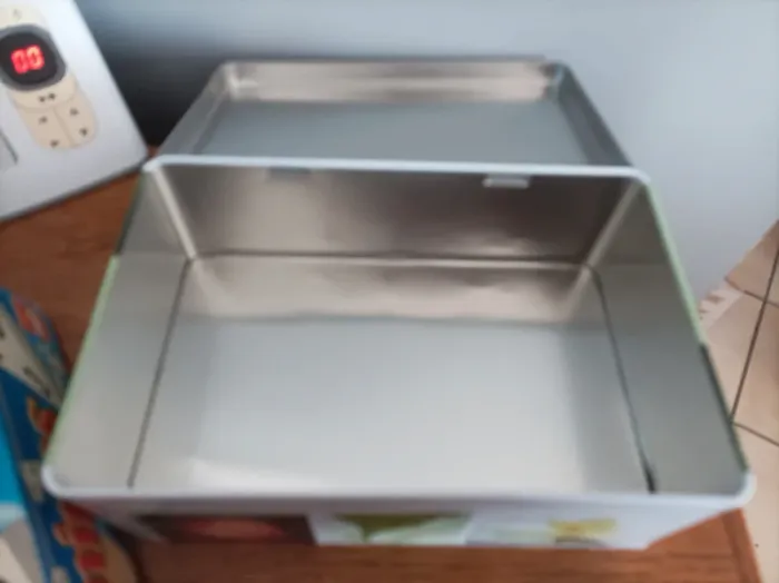 Boite en metal rectangulaire - photo numéro 2