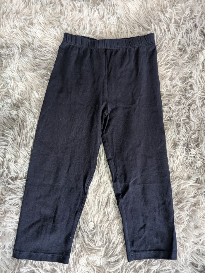 Legging court marine 7 ans